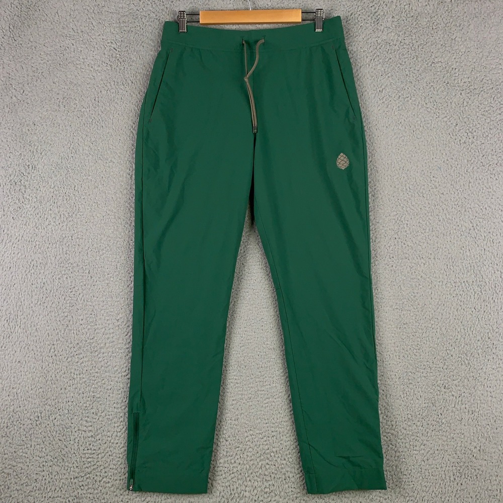 Stio Second Light Pant Mens Medium Green Athletic Hiking Outdoor Wind Resistant